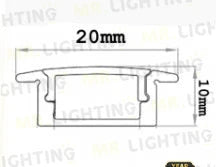 Profilé LED 2010 ﻿Surfa﻿ce﻿